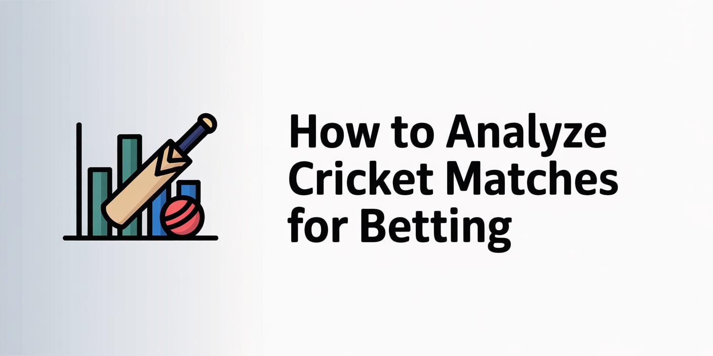 How to Analyze Cricket Matches For Betting